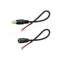 Home-Locking 12VDC mannelijk stekker kabel 30cm CC-445